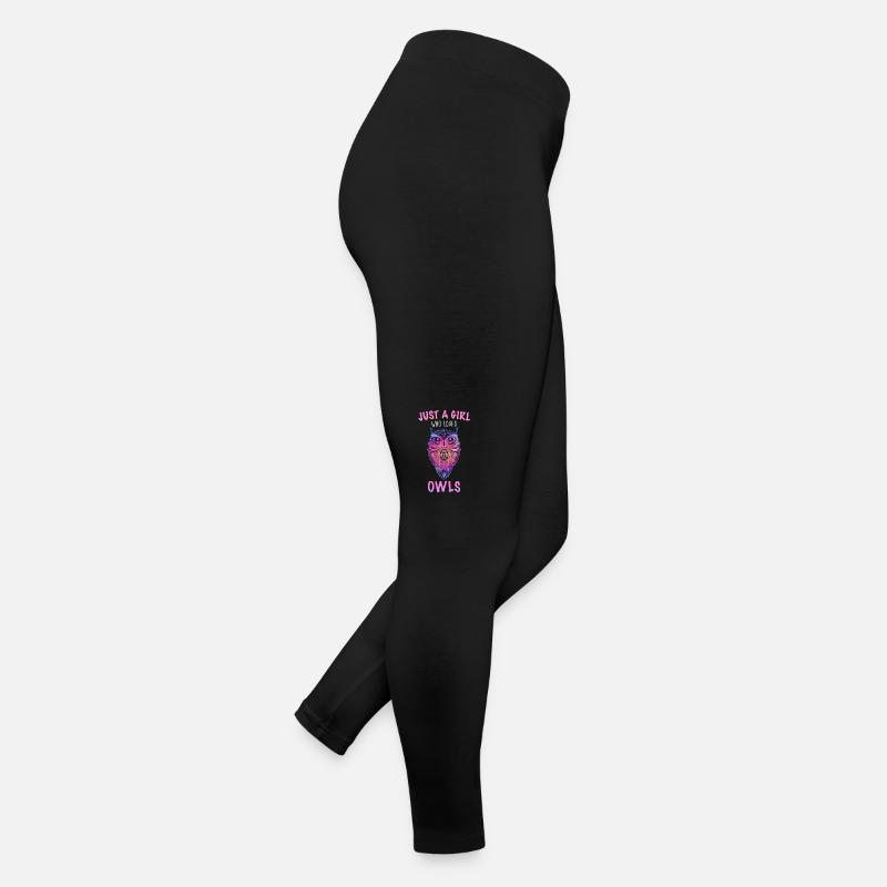 Eule Vogel Tier Eulen Frauen Jersey Leggings