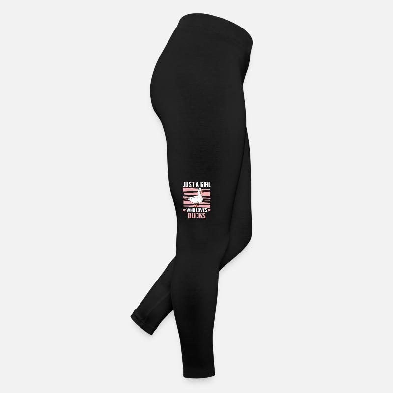 Ente Enten Vogel Tier Quack Frauen Jersey Leggings
