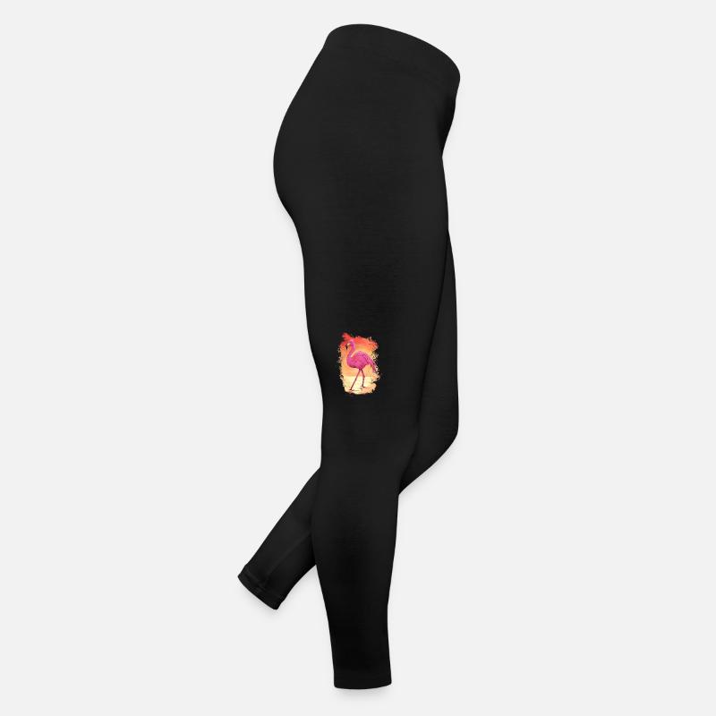 Flamant Rose Animal Legging en jersey Femme