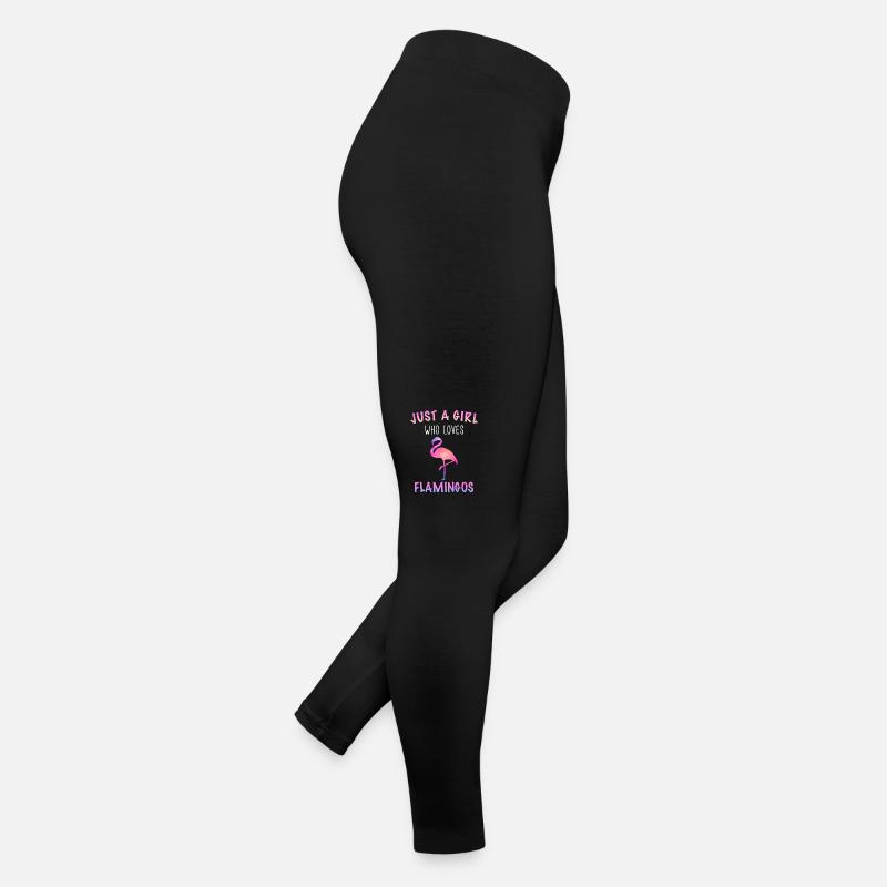 Flamingo Tier Rosa Frauen Jersey Leggings