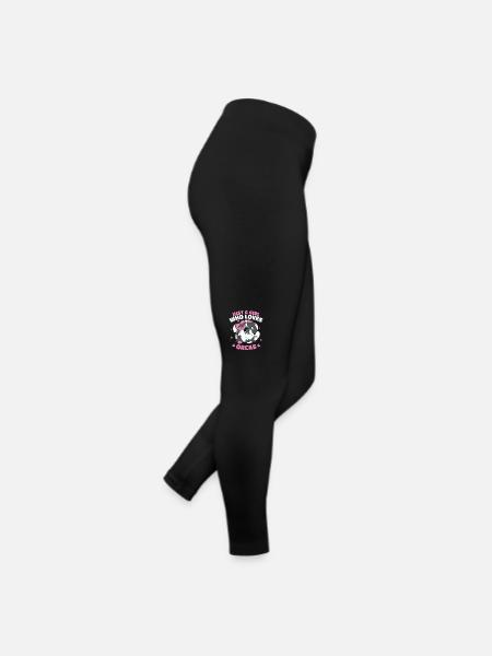 Orca Killerwal Ozean Tier Wale - Frauen Jersey Leggings - Schwarz - Rechts