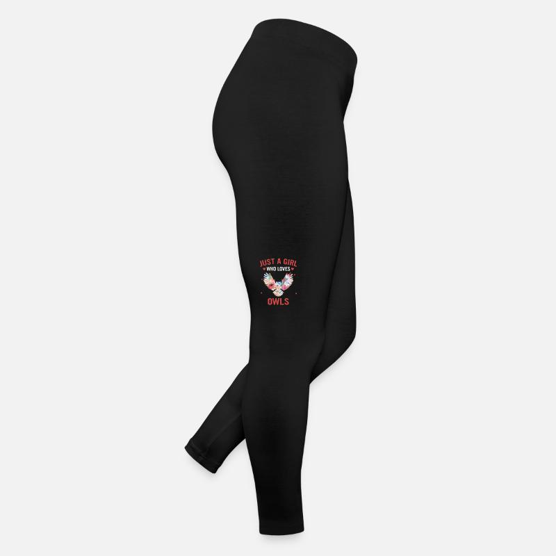 Eule Vogel Tier Eulen Frauen Jersey Leggings