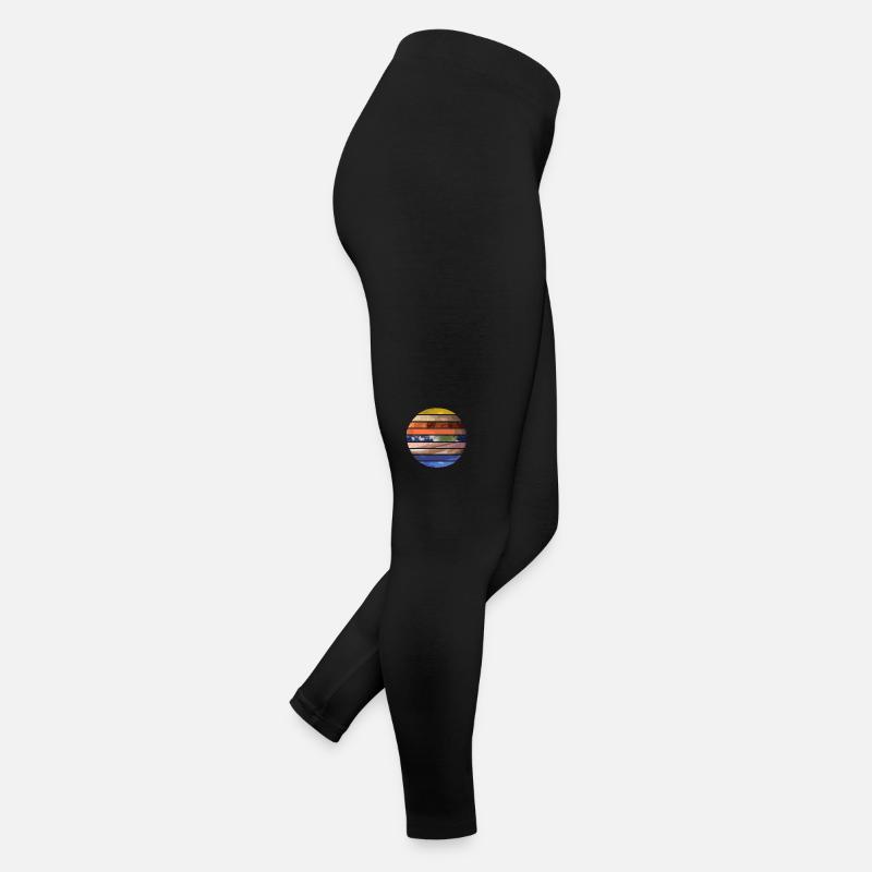 Planète Système solaire Espace astronomique Legging en jersey Femme