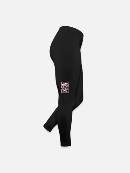 Turnen Turner - Frauen Jersey Leggings - Schwarz - Rechts