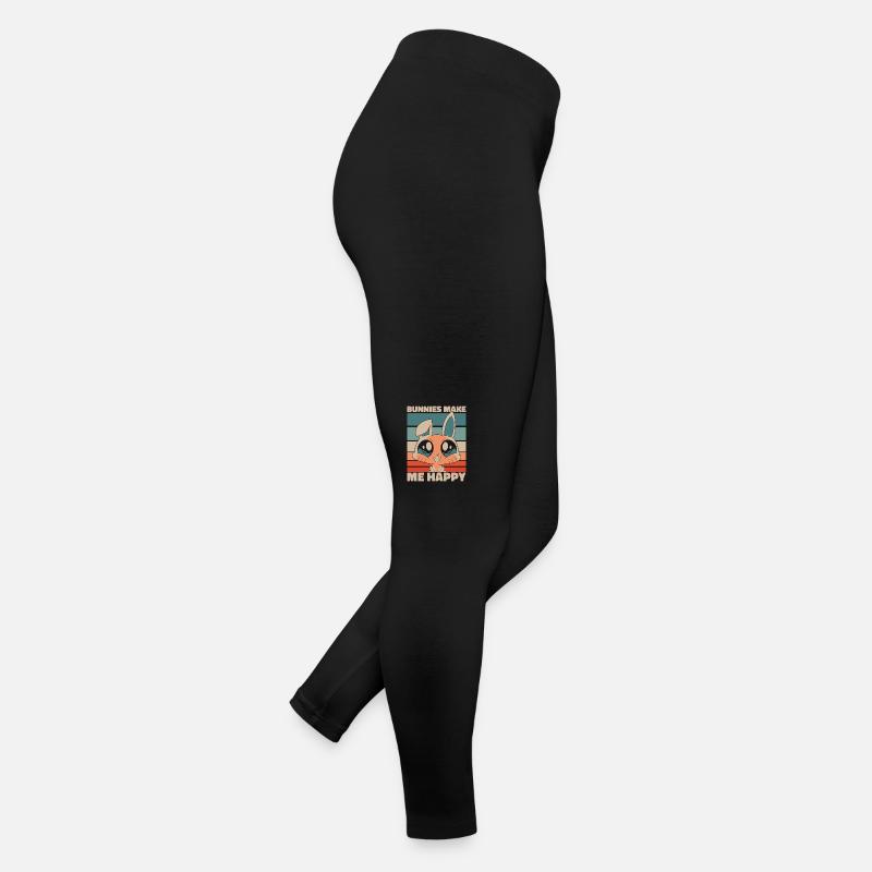 Hase Häschen Tier Haustier Hasen Frauen Jersey Leggings