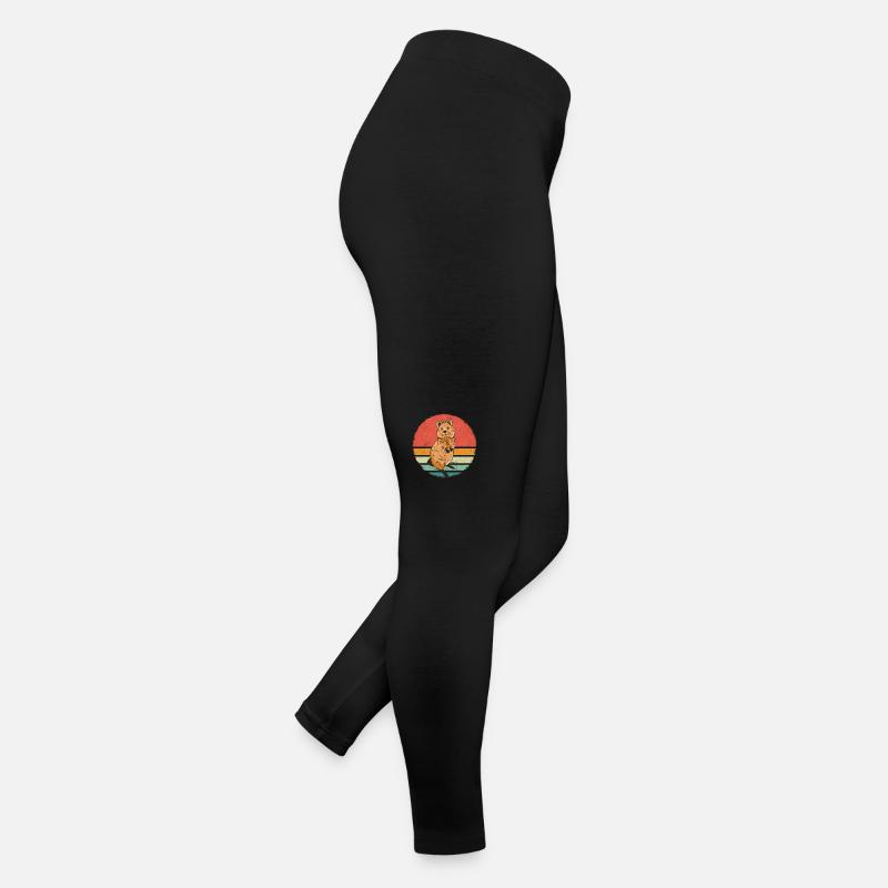 Animal kangourou à queue courte quokka Legging en jersey Femme