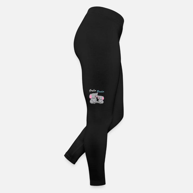 Elefanten - Großer Bruder Frauen Jersey Leggings