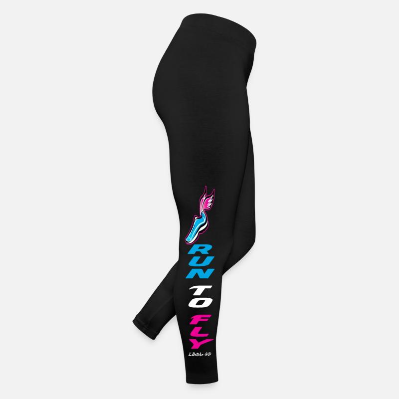 Run to Fly – Ailes et Course Legging en jersey Femme