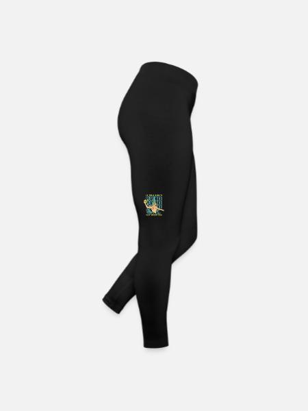 Wasserball Water Polo Sport - Legging en jersey Femme - noir - Droite