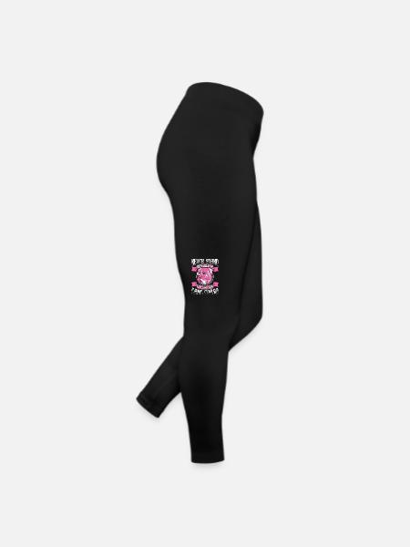 Cane Corso Dog - Women’s Jersey Leggings - black - Right