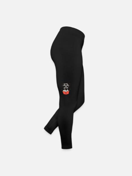 Books Read Book Library Library Bookworm - Women’s Jersey Leggings - black - Right