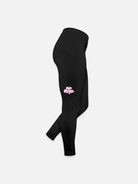 Geschenk zum 13. Geburtstag, Hallo Dreizehn, 13 Jahre - Frauen Jersey Leggings - Schwarz - Rechts