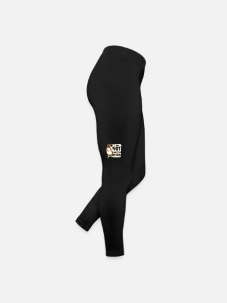 Otter sea otter - Women’s Jersey Leggings - black - Right