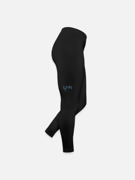 Lunettes de plongée sous-marine Masque de plongée Plongée sous-marine - Legging en jersey Femme - noir - Droite