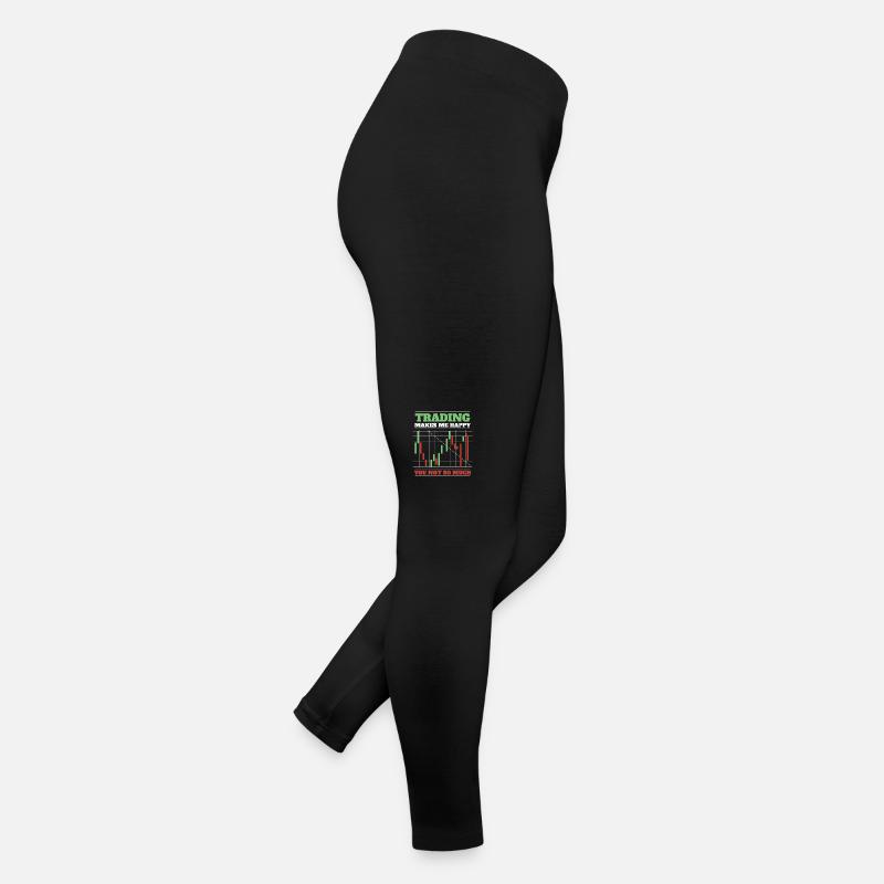 Trading d’actions Trader Bourse Trading d’actions Legging en jersey Femme