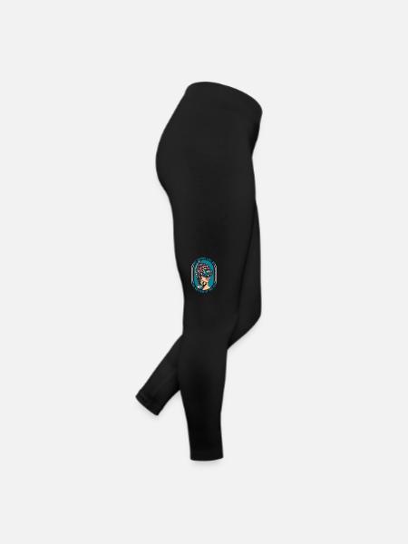 My Office Lies At The Bottom Of The Sea - Women’s Jersey Leggings - black - Right
