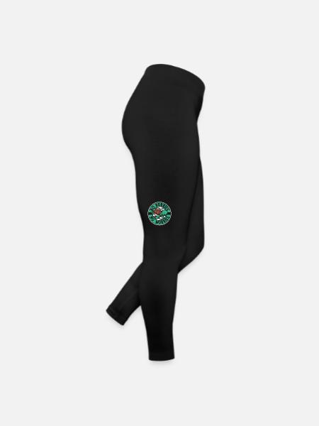 Pas pressé Pas de soucis Tortue Tortue - Legging en jersey Femme - noir - Droite