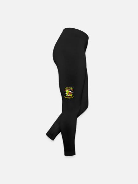 I learned from turtles tortoise turtle - Women’s Jersey Leggings - black - Right