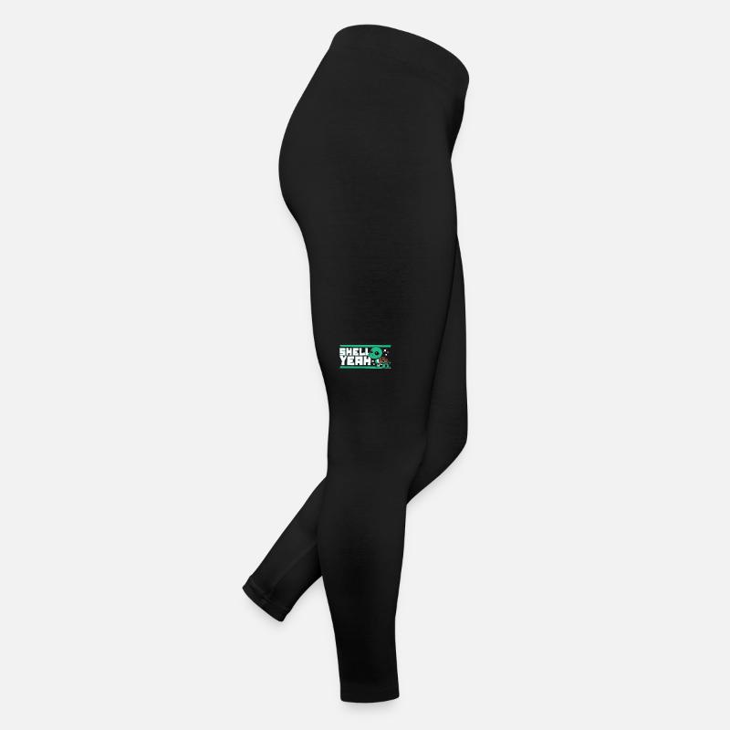 Shell oui tortue géante tortue Legging en jersey Femme