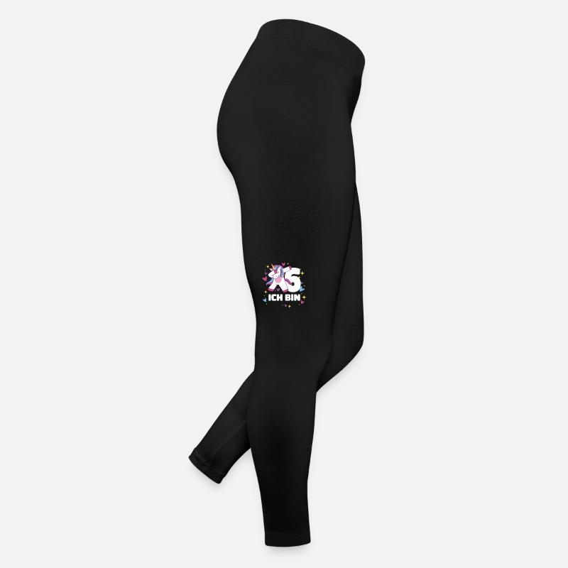 Geburtstagsgeschenk 6 Jahre Geburtstagskind Frauen Jersey Leggings