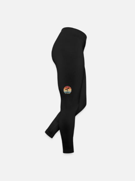 Rétro Cosmologiste Astronomie Photographe Starry Sky - Legging en jersey Femme - noir - Droite