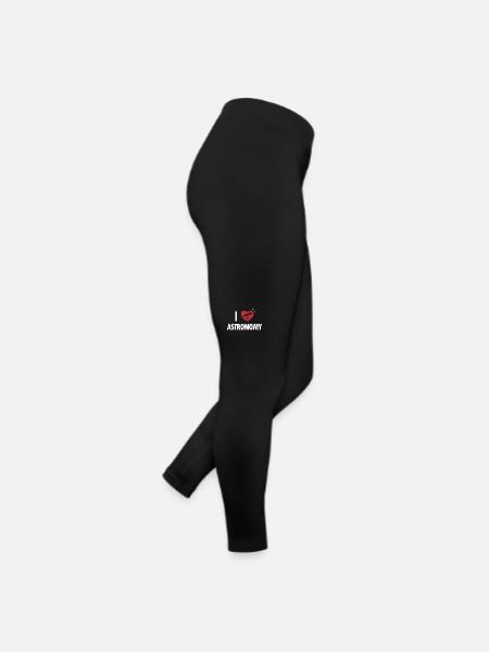 J’adore Astronomie Astronomie Photographe Starry Sky - Legging en jersey Femme - noir - Droite