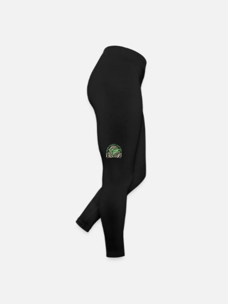 Frog Tastic Catcher Kaulquappe Laubfrosch Frosch - Frauen Jersey Leggings - Schwarz - Rechts