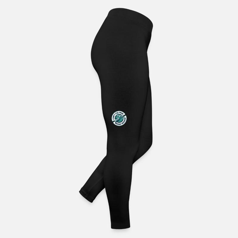 Je ne peux pas c’est la saison de trail moto de neige Legging en jersey Femme