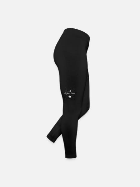 Pfalz Pfälzer Rheinland Pfalz - Frauen Jersey Leggings - Schwarz - Rechts