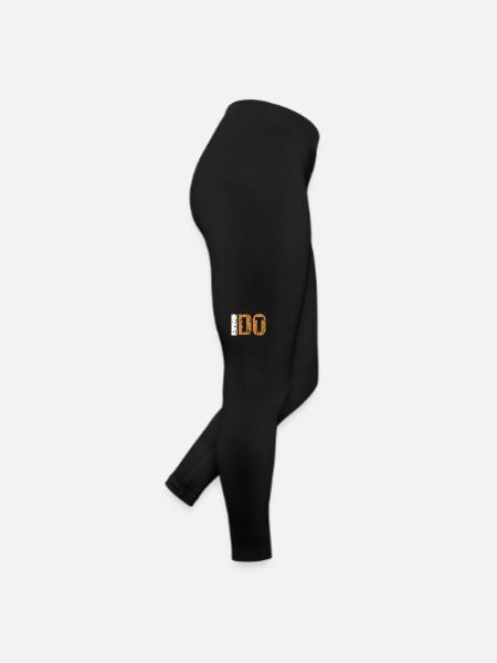 I Do It IT-Betrieb Informatiker Admin - Frauen Jersey Leggings - Schwarz - Rechts