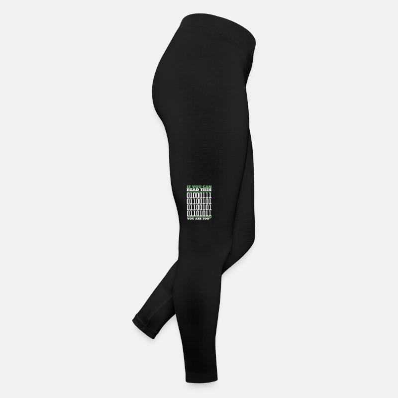 If You Can Read This You Are Too Computer Scientist Women’s Jersey Leggings