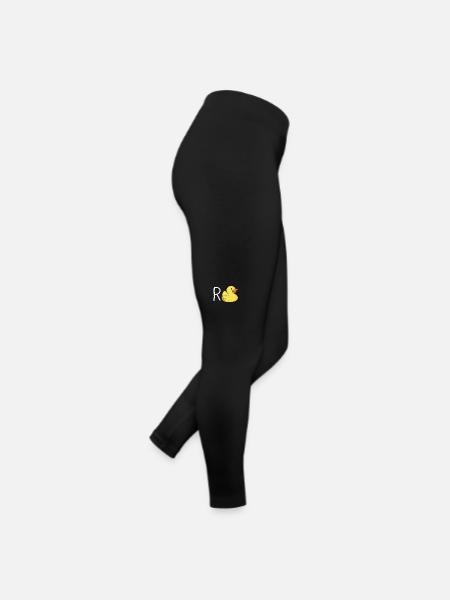 Ruhestand Rentner Rente Pension Renteneintritt - Frauen Jersey Leggings - Schwarz - Rechts