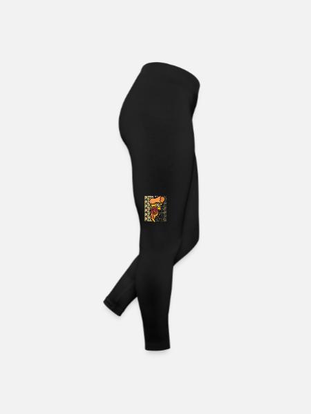 pizza maker pizza oven pizza pizza tray pizza maker - Women’s Jersey Leggings - black - Right