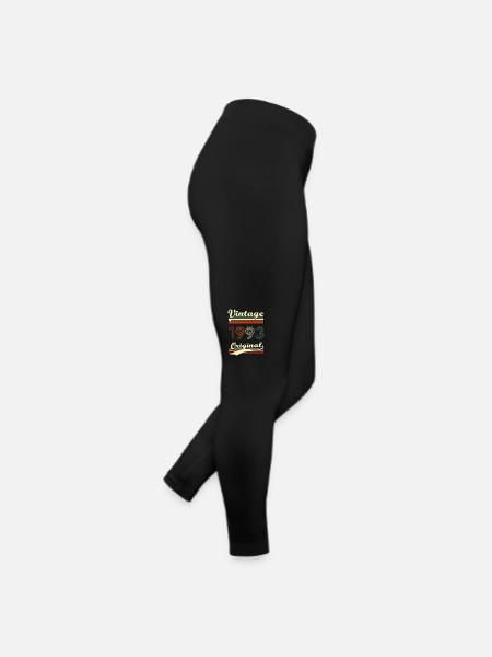 Vintage 1993 original 30 years anniversary - Women’s Jersey Leggings - black - Right