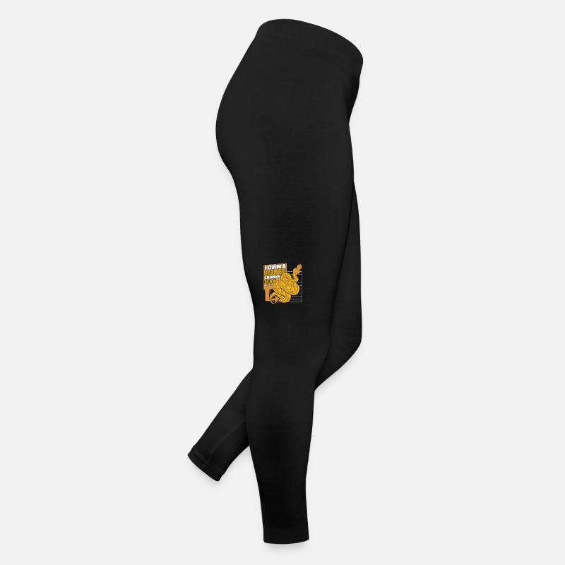 Je possède une banane de serpent de nouilles Chunky inoffensive Legging en jersey Femme