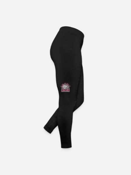 I'll Tell You About My Chinchilla Langschwanz - Frauen Jersey Leggings - Schwarz - Rechts