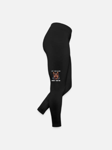 Deutscher Schäferhund Hund Malinois - Frauen Jersey Leggings - Schwarz