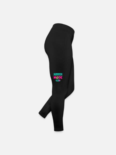 Summer Mode On - Women’s Jersey Leggings - black - Right
