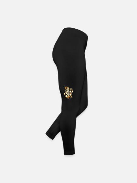 Déteste quand les cordes bourdonnent de harpe - Legging en jersey Femme - noir - Droite