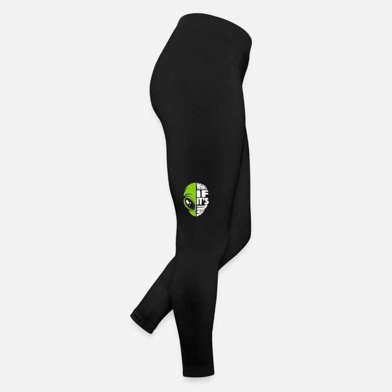 Et si c’était vrai Conspiracy Alien UFO Legging en jersey Femme