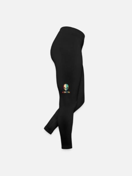 Nous sommes déjà parmi vous conspiration ufo - Legging en jersey Femme - noir - Droite