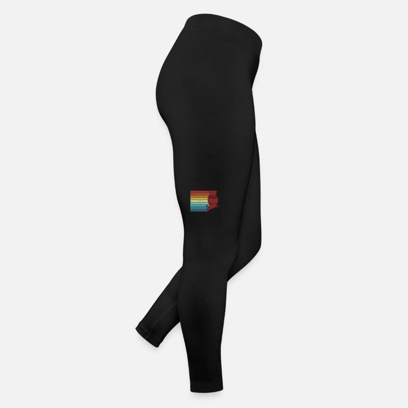 Retro Pottery Pro Wheel Hobby Lover Pottery Women’s Jersey Leggings