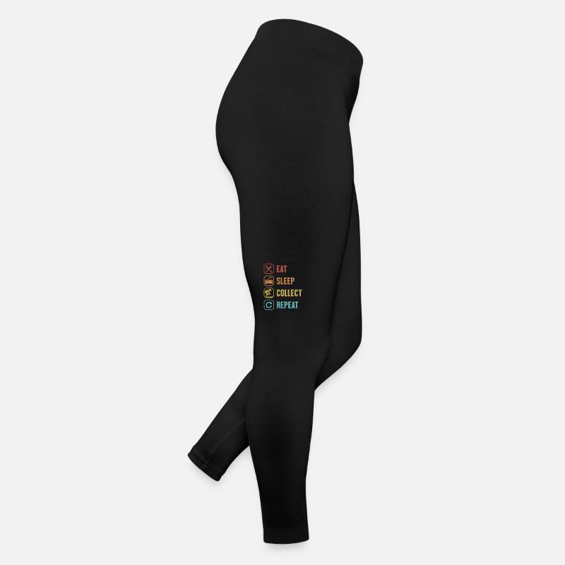 Eat Sleep Collect Repeat Picking Foraging Women’s Jersey Leggings