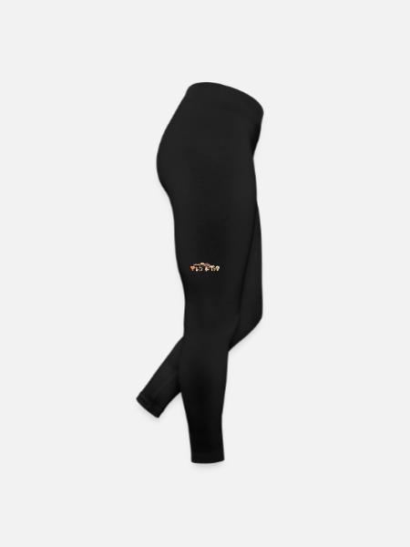 Nahrungssuche Identifizierung Jägerpilz pflücken - Frauen Jersey Leggings - Schwarz - Rechts
