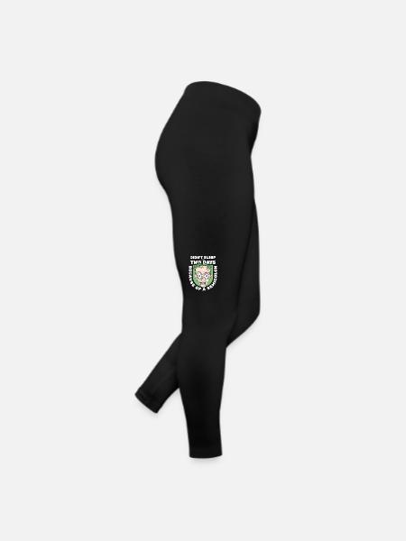 Didn't Sleep For Two Days Semicolon Developer - Women’s Jersey Leggings - black - Right