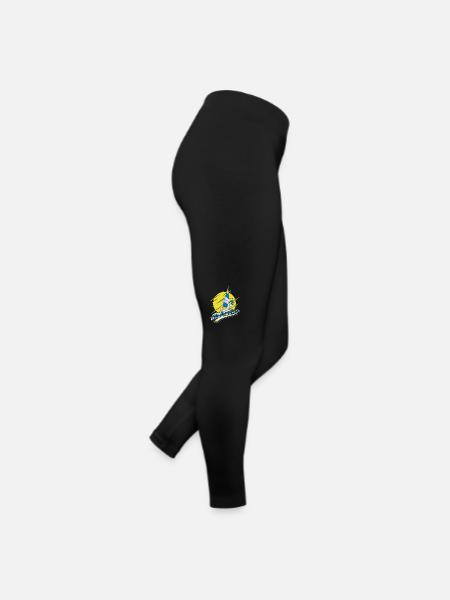Windsurfer Wellenreiter Surfer Wassersport - Frauen Jersey Leggings - Schwarz - Rechts