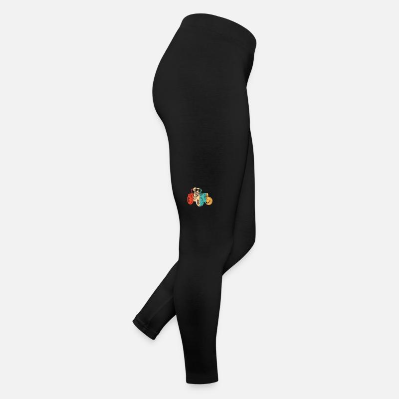 Retro Bauer Landwirtschaft Biobauer Agrarökonom Frauen Jersey Leggings