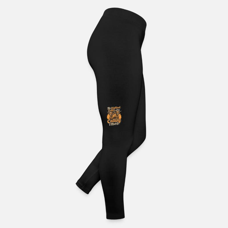 Je dois aller éleveur de vaches Highland Legging en jersey Femme