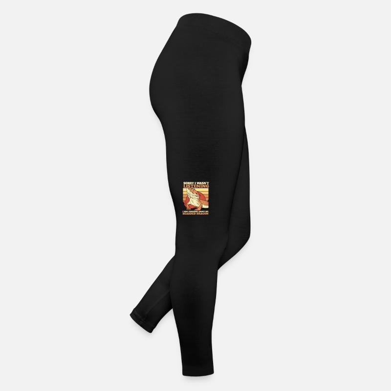 Ich dachte an meine Bartagame Pogona Frauen Jersey Leggings