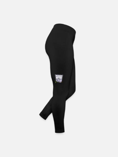 Busy Doing Nothing Koalabear Eucalyptus Lover - Women’s Jersey Leggings - black - Right